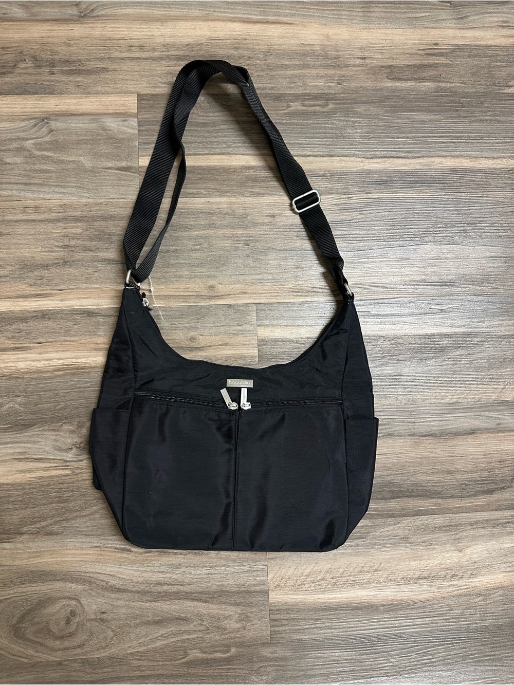 Baggallini Black Nylon Shoulder Bag